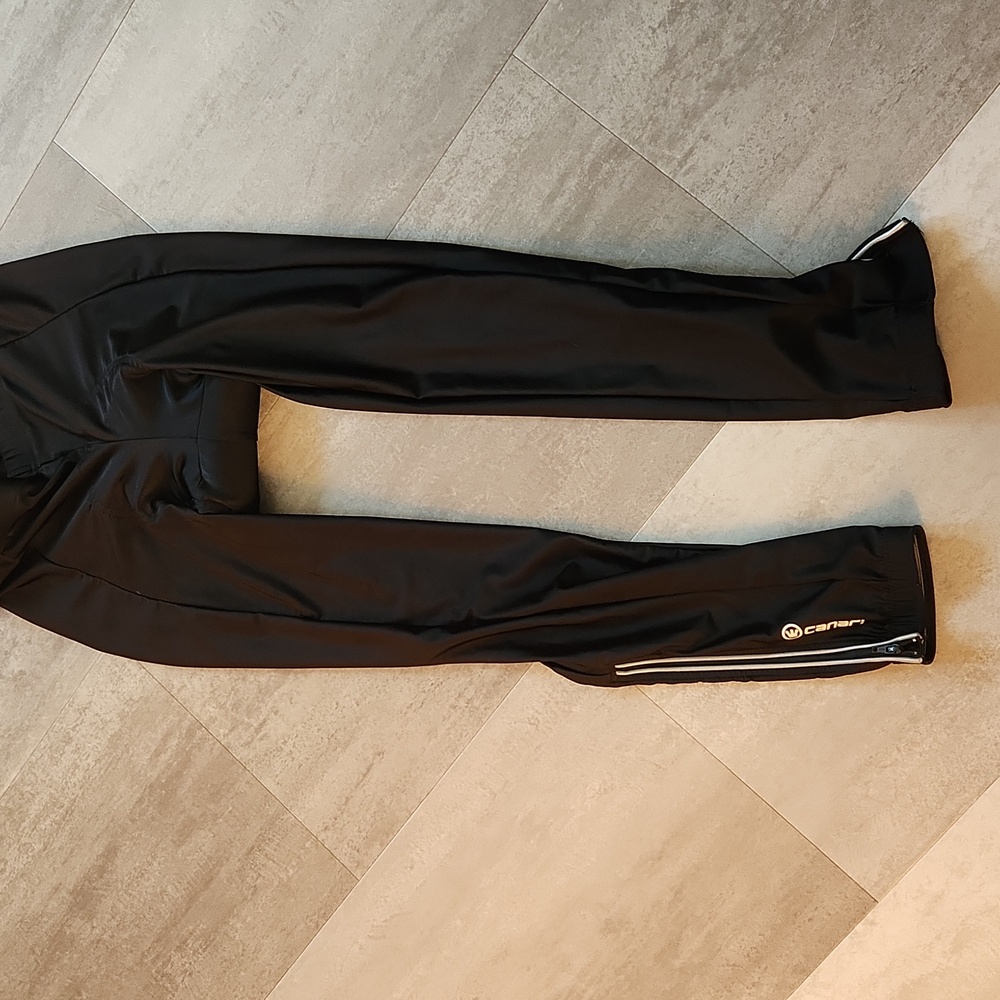 Canari Cycling Padded Leg Zipper  Mountain Biking Base Layer Sports Moto